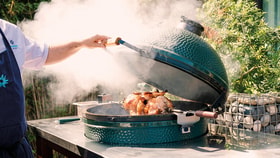big green egg bbq