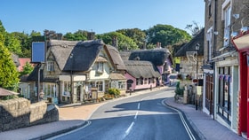 Shanklin Old village on the Isle of Wight