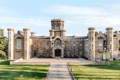 Studley Castle exterior and grounds 