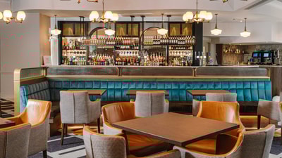 The newly renovated Live Lounge Bar at Thoresby Hall