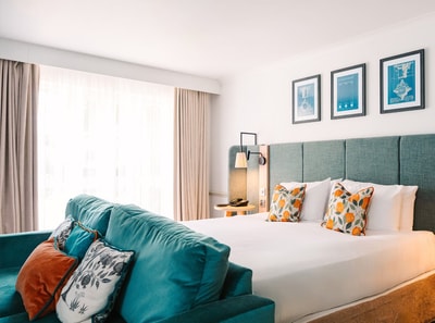 Contemporary Royal room at Cricket St. Thomas