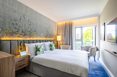 Standard bedroom at The Runnymede on Thames