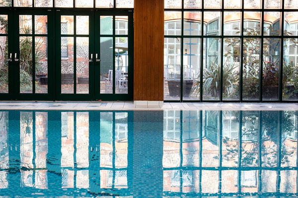 If you fancy a swim, the pool in the historic stables courtyard offers a tranquil escape.