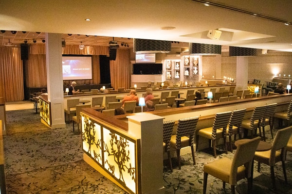 Take your seat in the Late Lounge and get ready for a show that will light up your evening and make your stay truly memorable.