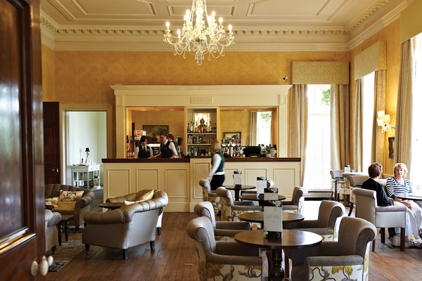 The Terrace Bar in the Old House is full of historic character, and a favourite spot to enjoy drinks and light bites from the Nest, with plenty of space to relax and soak up the atmosphere.