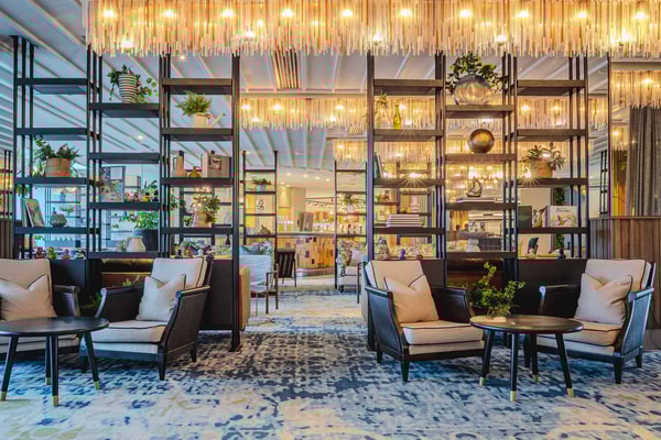 Enjoy coffee, cakes and light bites in the riverside lounge. Later, settle in with a bottle of wine and watch the Thames drift by.