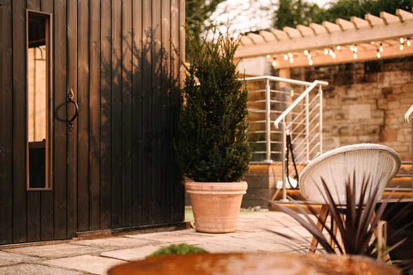 Experience the ultimate in relaxation - the Spa Garden invites you to unwind in a beautifully designed outdoor sauna.