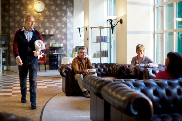 Unwind in style at Littlecote House. Our spa reception is the perfect spot to relax before your treatment. Who's ready for some pampering?