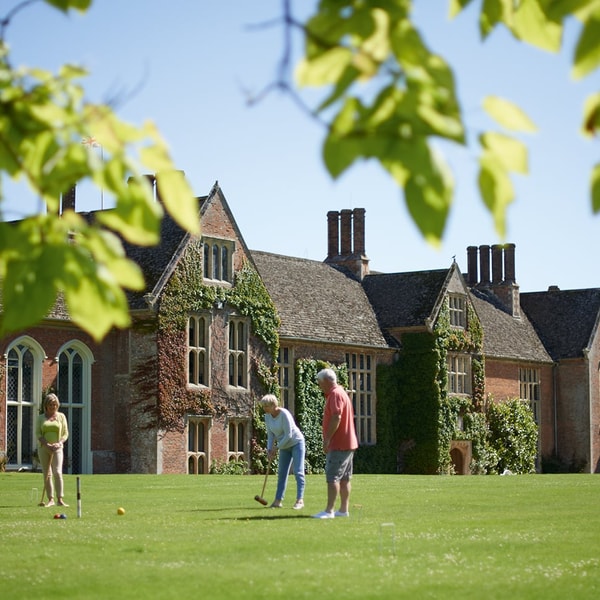 Whether enjoying a game of croquet on the lawn or a quiet drink in the Manvers Bar, there are plenty of opportunities to make memories together at Littlecote House.