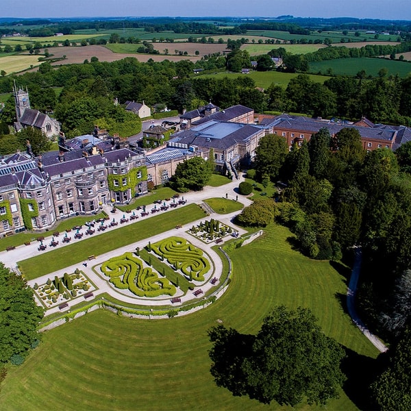 Surrounded by sprawling lawns and majestic trees, Nidd Hall is the perfect countryside escape. Who wouldn’t want to wander through this picture-perfect landscape?
