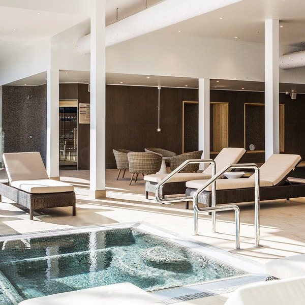 Lounge around without a care in our spa.