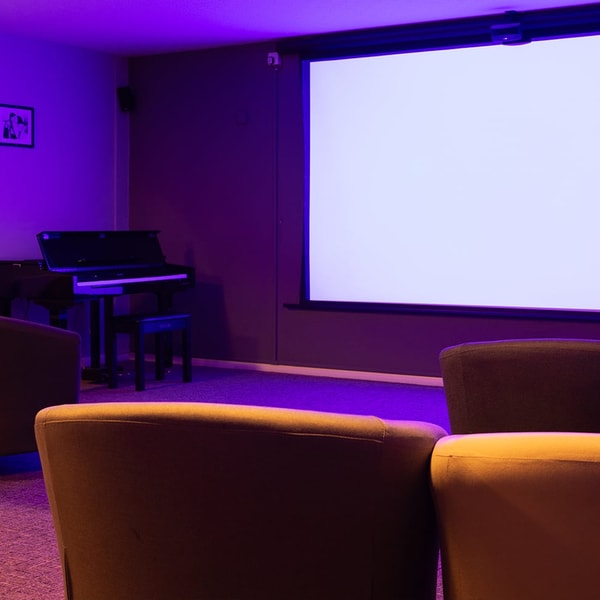 Cosy up in our cinema room and enjoy classic films and family favourites. Check out your entertainment guide for what's showing throughout your stay.