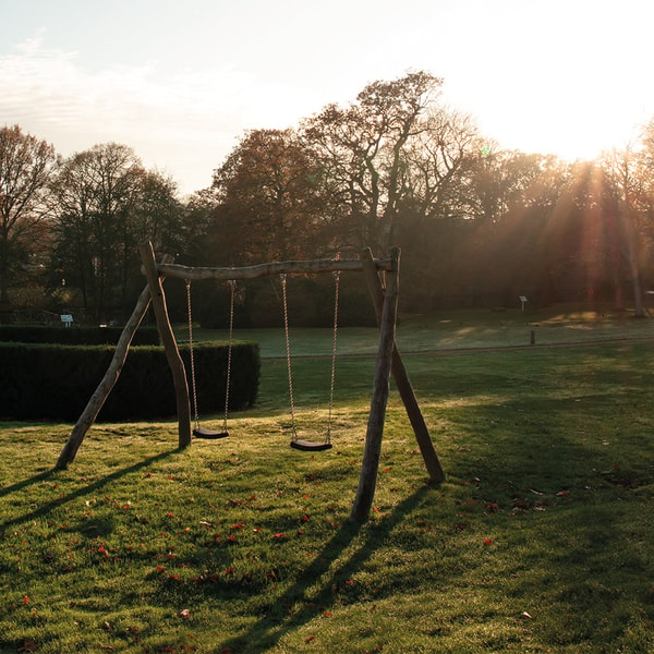 Who says adults can’t have fun? Find the swing set and let your playful side shine at Gunton Hall.