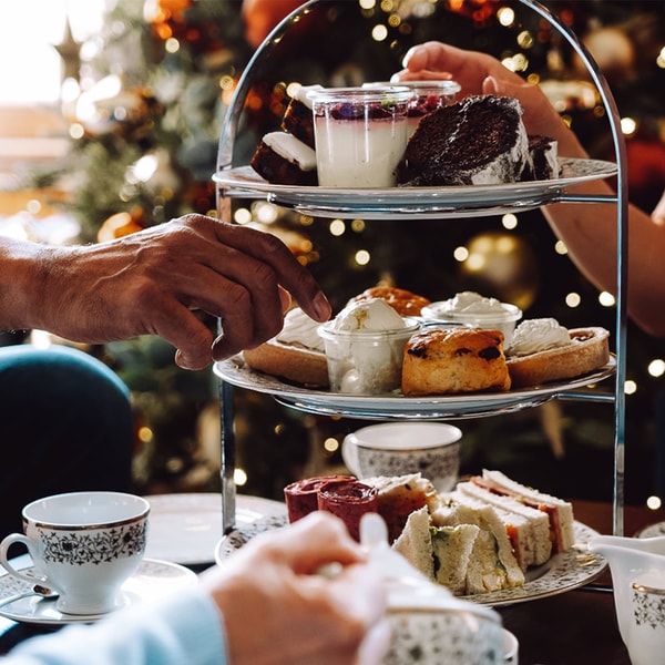 Delight in an elegant afternoon tea, where festive treats and unhurried moments set the tone for a relaxing Twixmas escape.