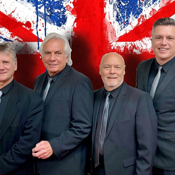 Herman’s Hermits deliver a hit-packed, feel-good show celebrating the chart-topping British Invasion classics that defined the swinging sixties.