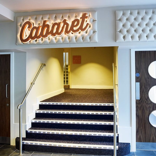 Every night comes alive in the show lounge - head inside to find your spot, then sit back and enjoy the performance!