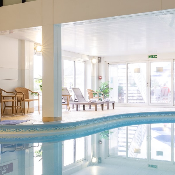 Relax in the heated indoor pool or unwind in the bubble pool - tranquil surroundings make it the perfect escape.