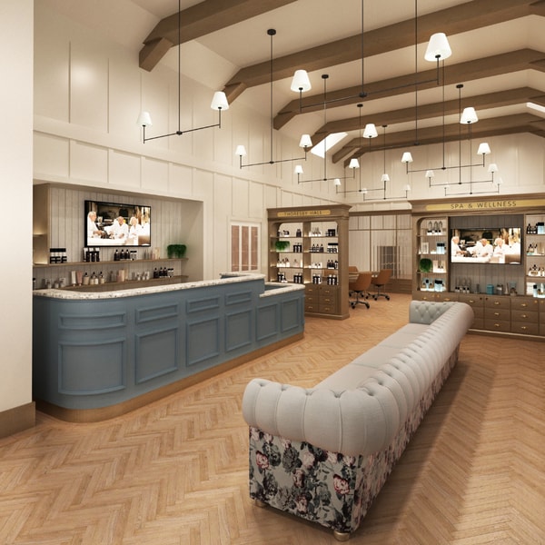 A welcoming space for well-being. The inviting reception area sets the stage for a journey of relaxation and rejuvenation.