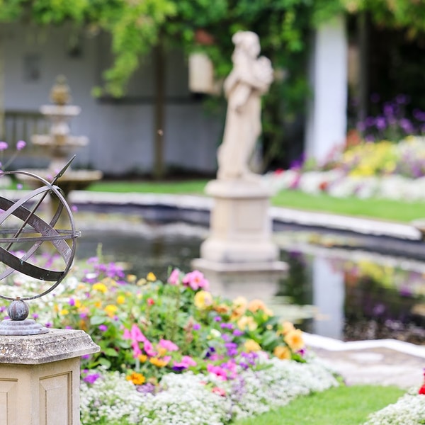 Surround yourself with the vibrant blooms of the Walled Garden - a tranquil space where every moment feels joyful.