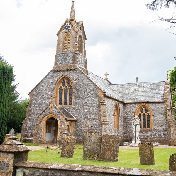 A Grade II* listed gem, the church at Cricket St. Thomas dates back to the 14th century, was rebuilt in 1868, and is still used today.