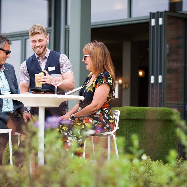 Gather your friends on the Arden Terrace for drinks, laughter, and memorable conversations.