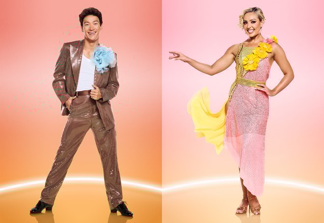 Amy Dowden and Carlos Gu