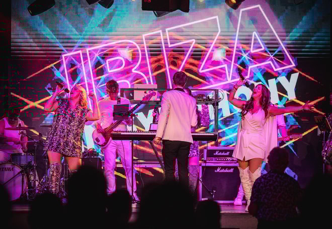 Ibiza in Symphony performing at The Runnymede on Thames