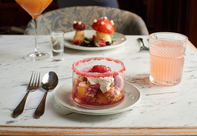 Eton mess and the Enchanted garden desserts