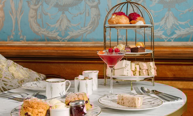 Afternoon Tea with fizz