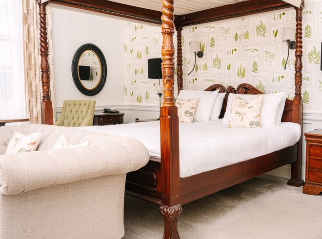 Historic room at Cricket St. Thomas