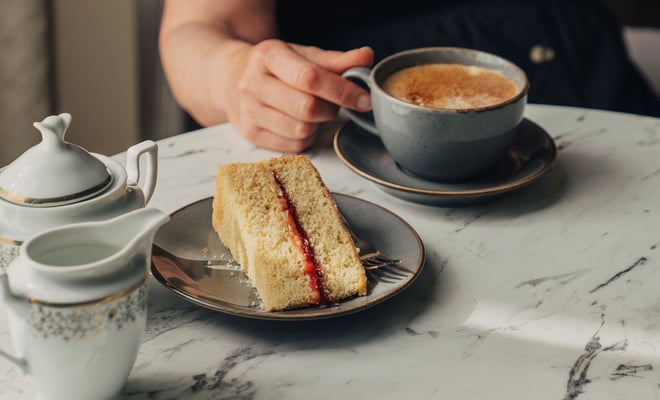 Coffee and cake