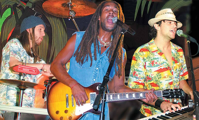 Reggae Reggae performing live