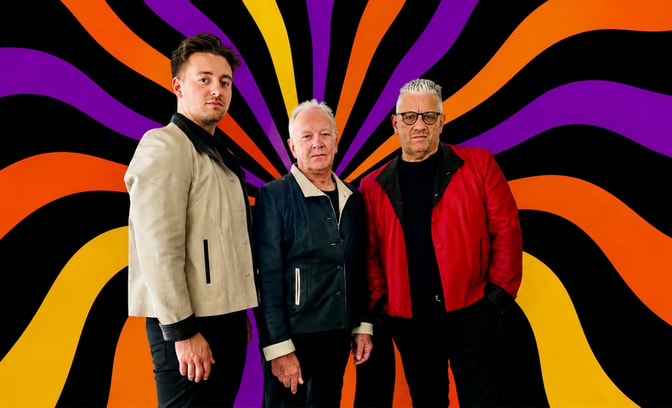 The 70s Explosion colourful background