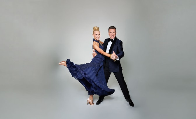 Anton du Beke and Rosie Ward