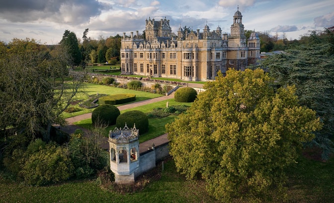 Exterior view of Thoresby Hall
