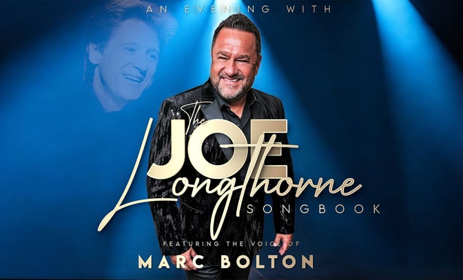 An evening with The Joe Longthorne Songbook, featuring the voice of Marc Bolton