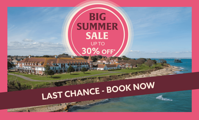 Last chance to book and save up to £30% on Summer breaks.