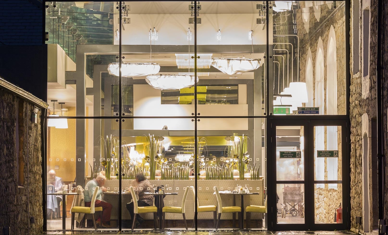 Market Kitchen restaurant at Bodelwyddan Castle