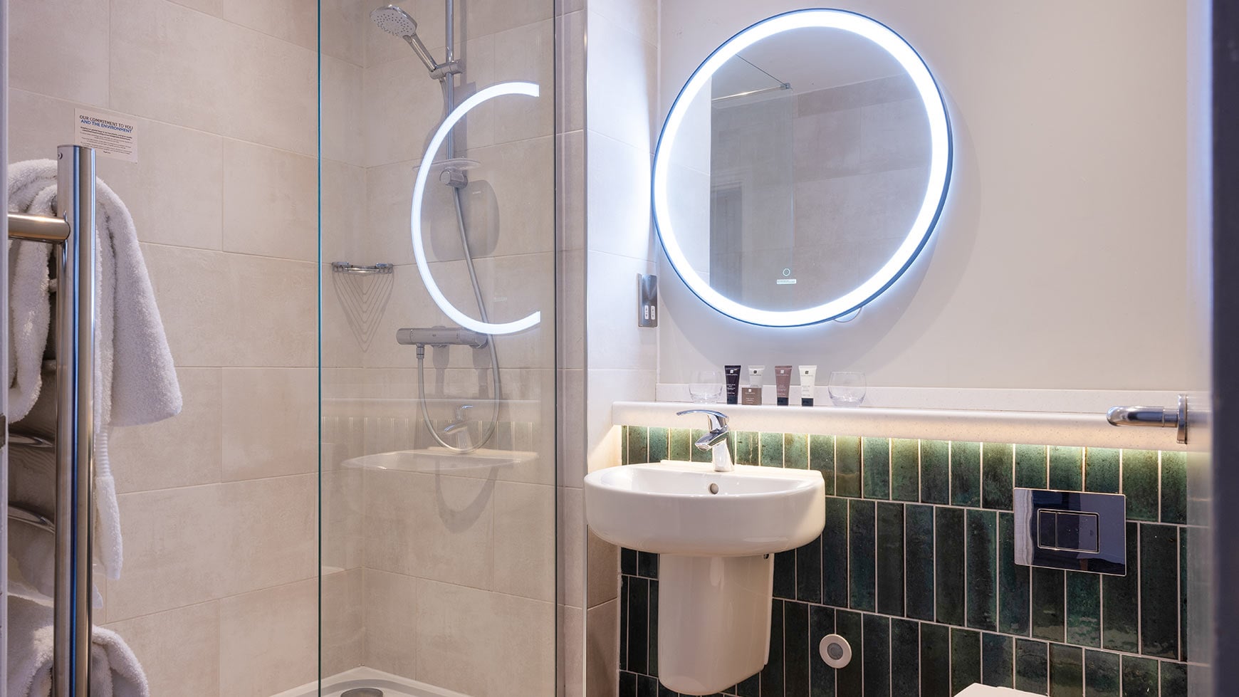 bathroom at sinah warren