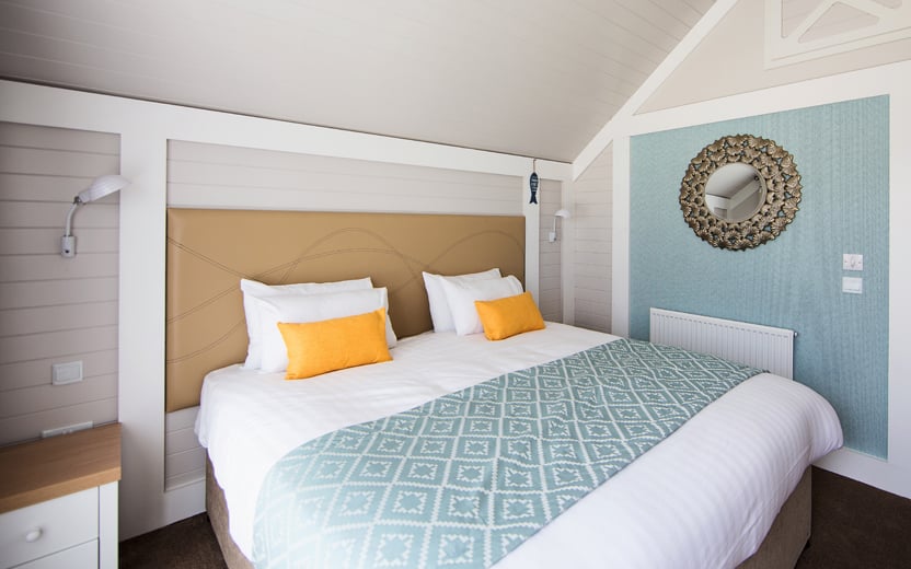 Beach garden lodge bedroom