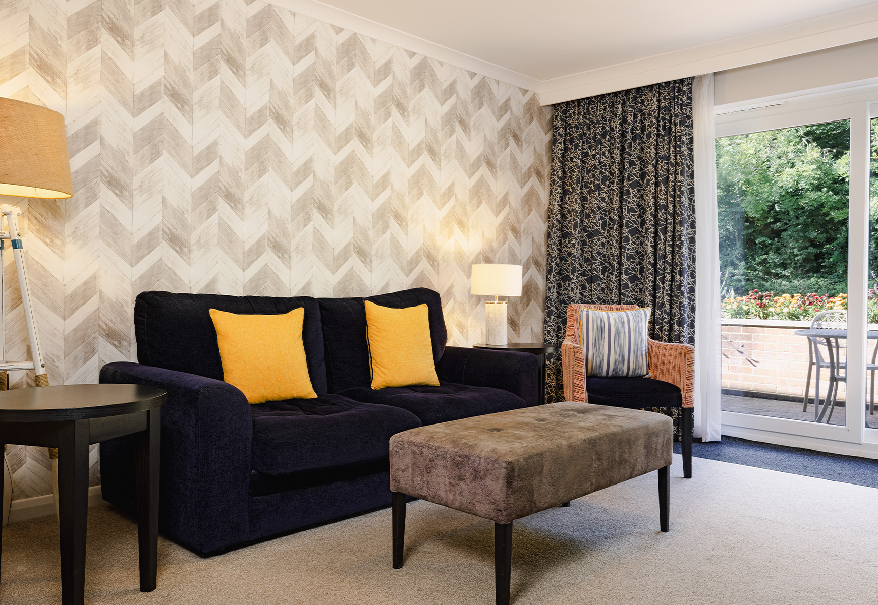 Garden Suite during day