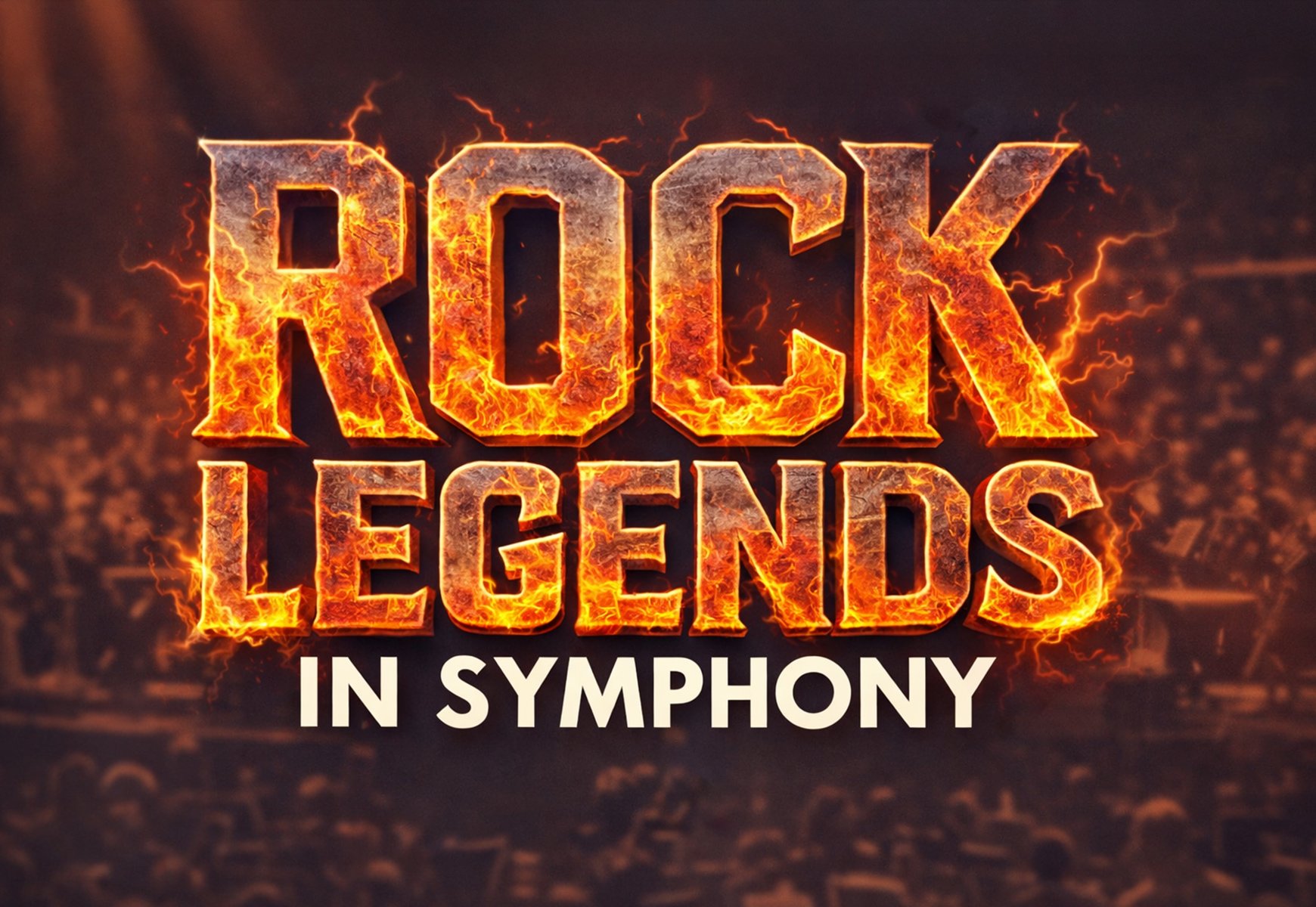 Rock Legends in Symphony logo