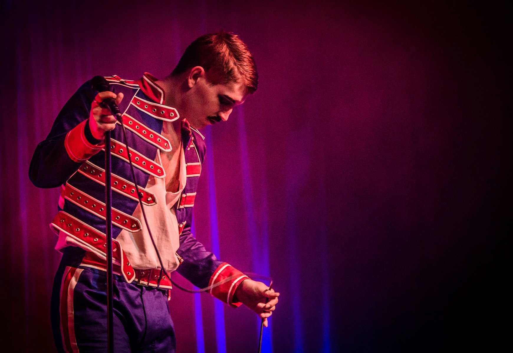 Lead singer of Royal Rhapsody